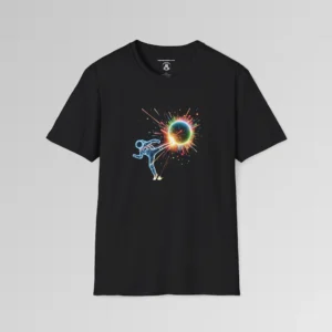 Astronaut Kick Orb Unisex T-Shirt