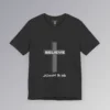 A dark heather colored "Believe 3:16", with a 3D stacked cross graphic and the words "Believe" and "John 3:16" on the front.